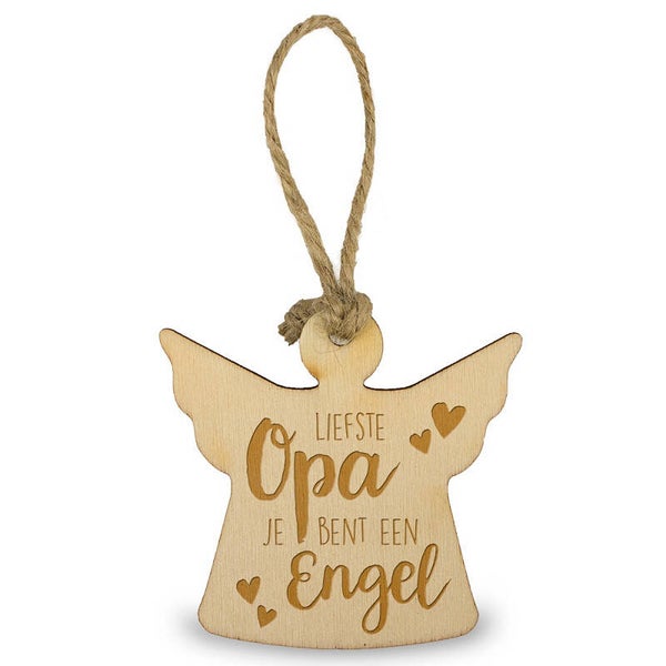 Houten Engeltje: Opa