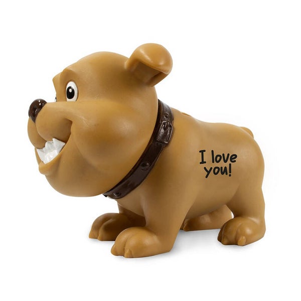 Spaarpot hond: I Love You!