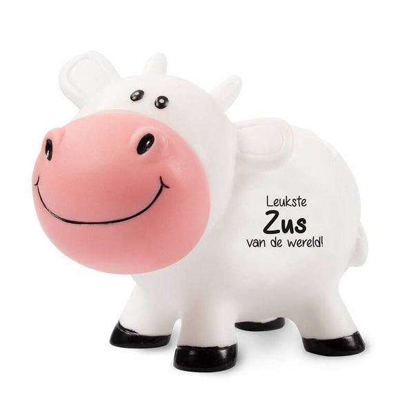 Spaarpot koe: Leukste Zus van de wereld!