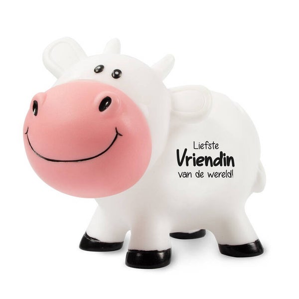 Spaarpot koe: Liefste Vriendin van de wereld!