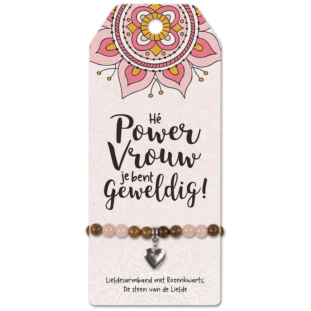 Vriendschapsarmband: Powervrouw