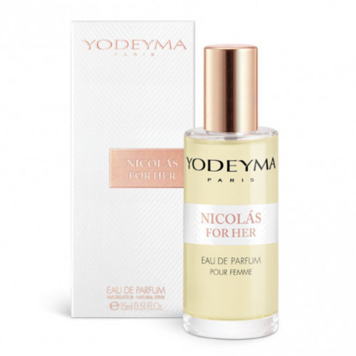Yodeyma Eau de Parfum: Nicolas - 15 ml.