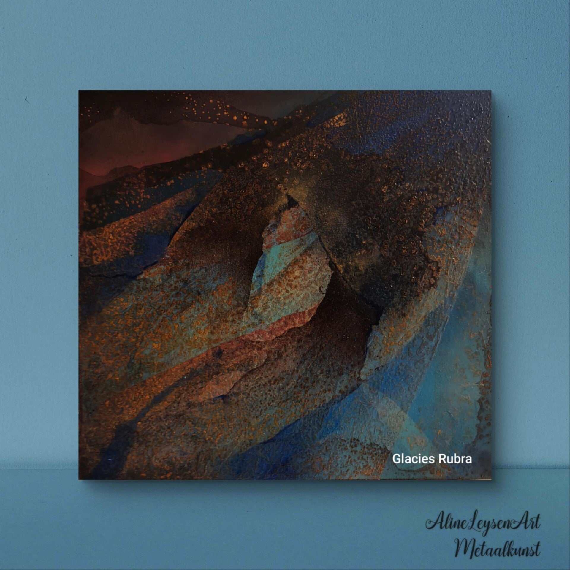 Glacies Rubra 84 x 80 x 3 cm