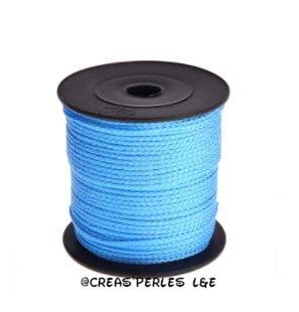 Fil polyester 1,5mm bleu