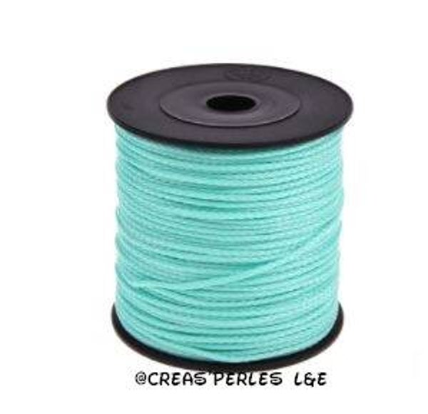 Fil polyester 1,5mm menthe