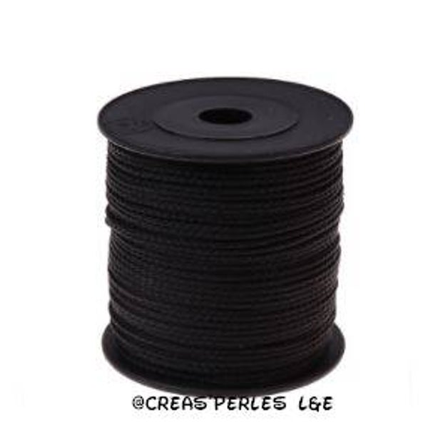 Fil polyester 1,5mm noir