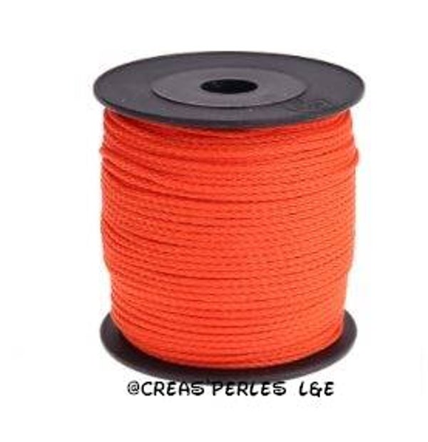 Fil polyester 1,5mm orange