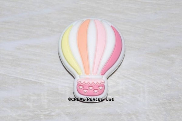 Montgolfière silicone rose