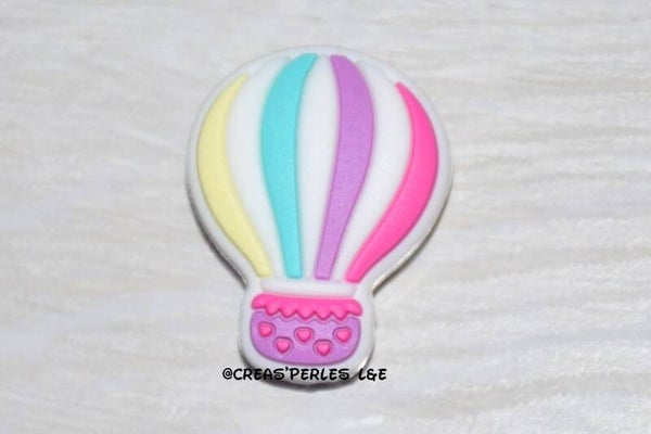 Montgolfière silicone fuchsia