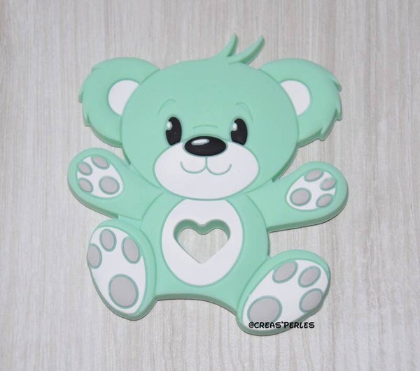 Anneau de dentition ours menthe