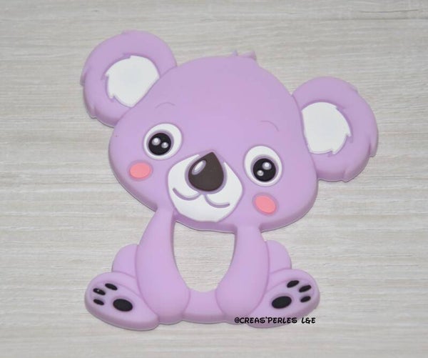 Anneau de dentition koala lilas