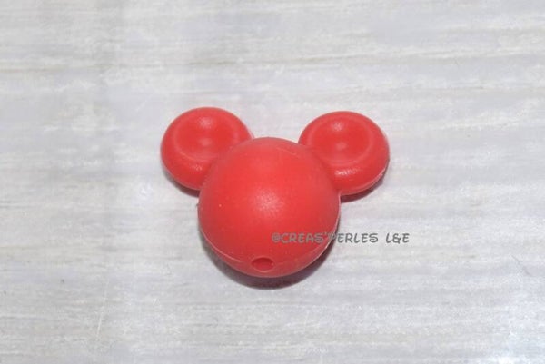 Mickey silicone rouge