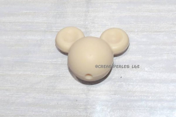 Mickey silicone beige