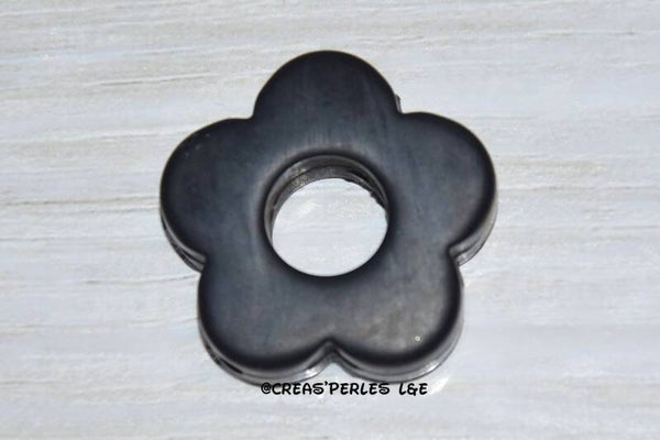 Fleur silicone noir