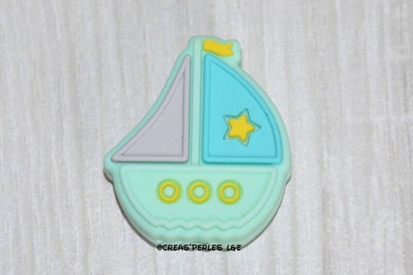 Bateau silicone menthe