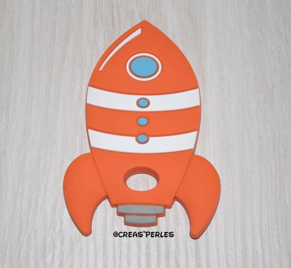 Fusée silicone orange