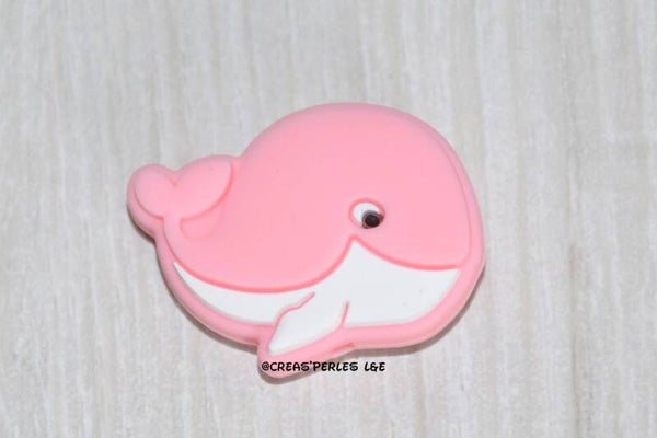 Baleine silicone rose candy