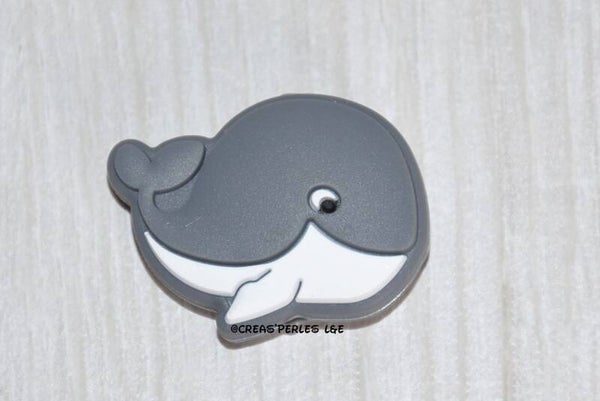 Baleine silicone gris foncé