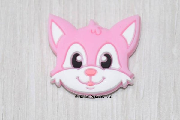 Tête de chat NEW silicone rose