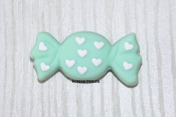 Bonbon silicone menthe