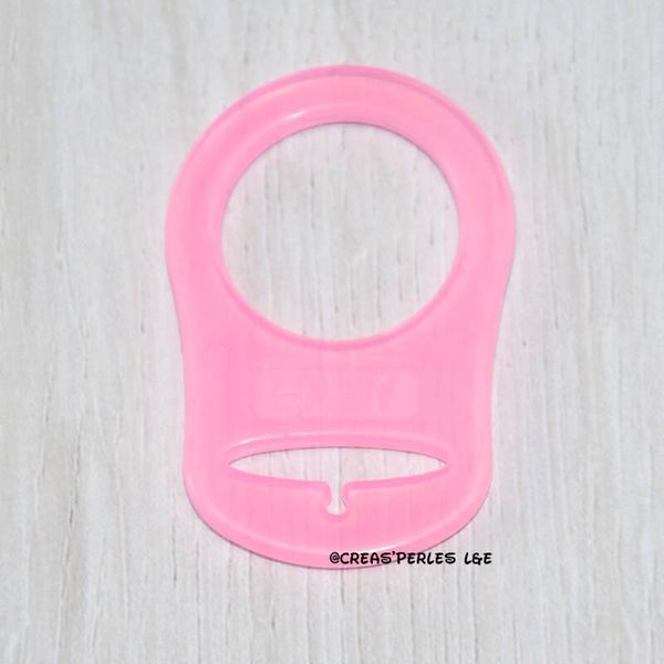 Adaptateur silicone rose clair