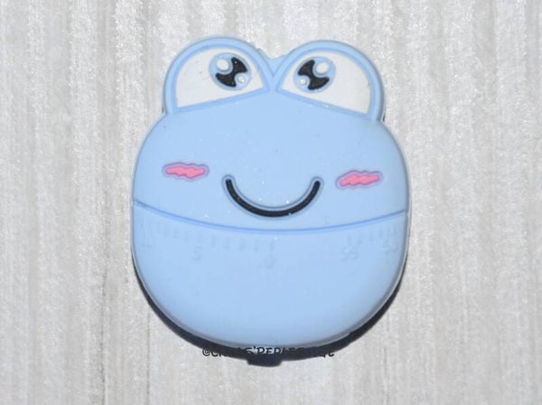 Grenouille silicone bleu clair