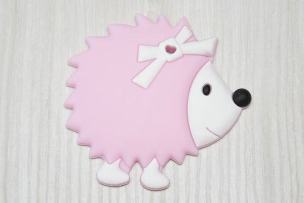 Anneau de dentition hérisson NEW rose clair