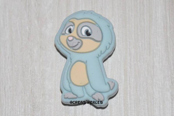 Paresseux NEW silicone bleu clair