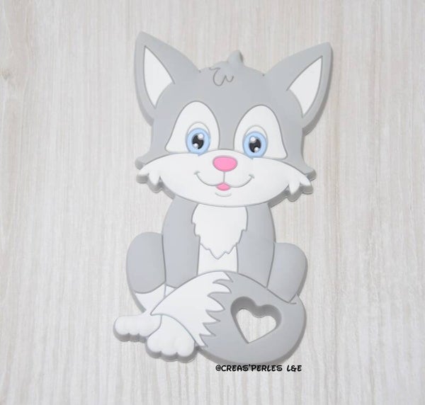 Anneau de dentition chat NEW gris clair