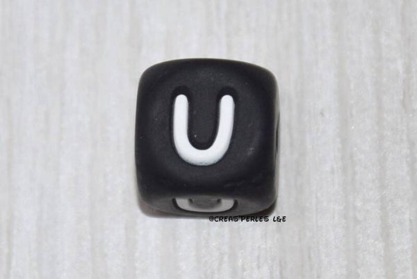 U silicone NOIR