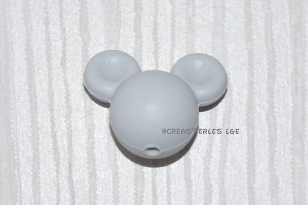 Mickey silicone gris clair