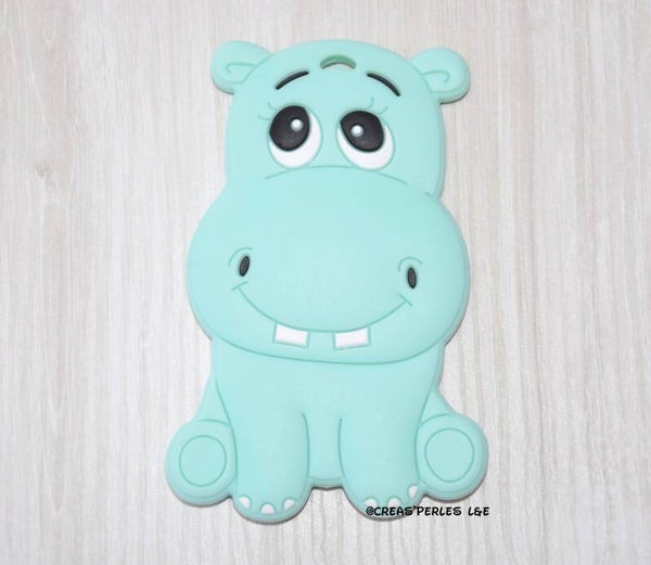 Anneau de dentition hippopotame menthe