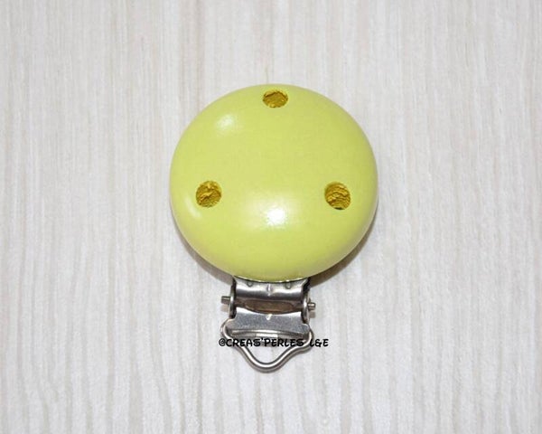Clip bois vert clair