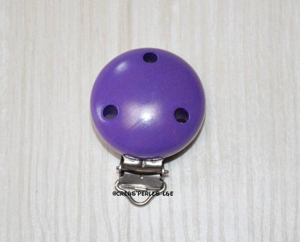 Clip bois violet