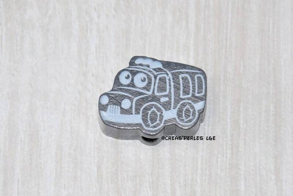Perle camion bois gris foncé