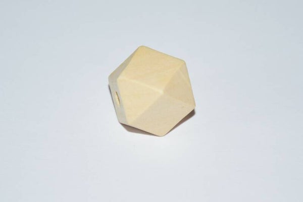 Hexagone bois naturel 18mm