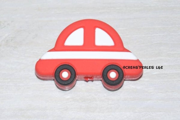 Voiture silicone rouge