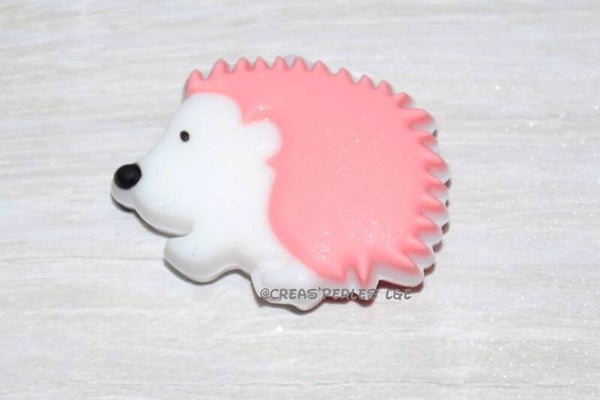 Hérisson silicone rose corail