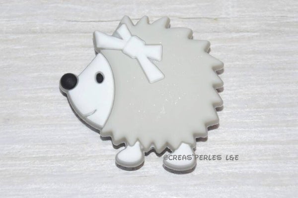 Hérisson new silicone gris clair