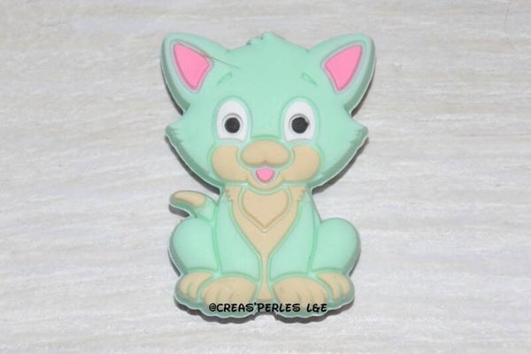 Chat silicone menthe