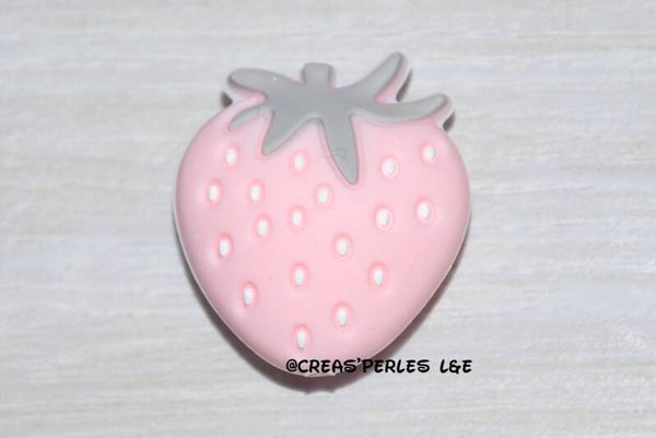 Fraise silicone rose clair