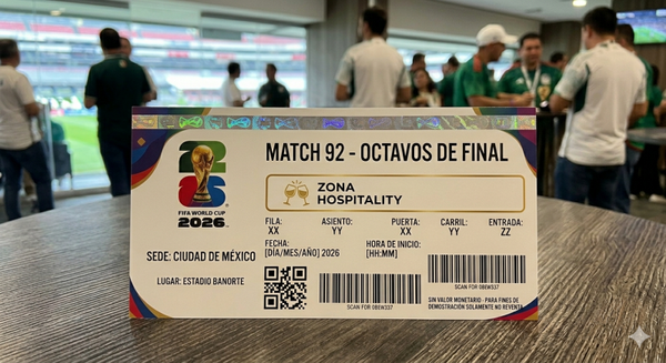 Boleto Sorteo Octavos de Final WC2026