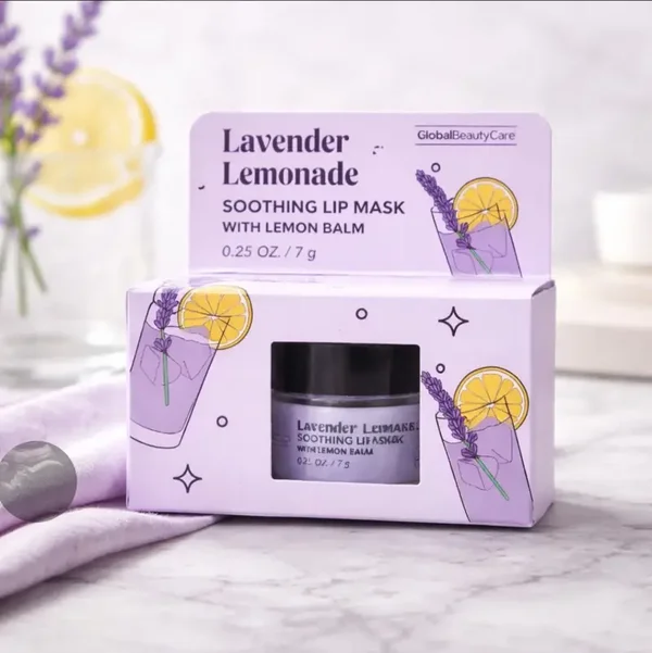 lavander lemonede lip mask