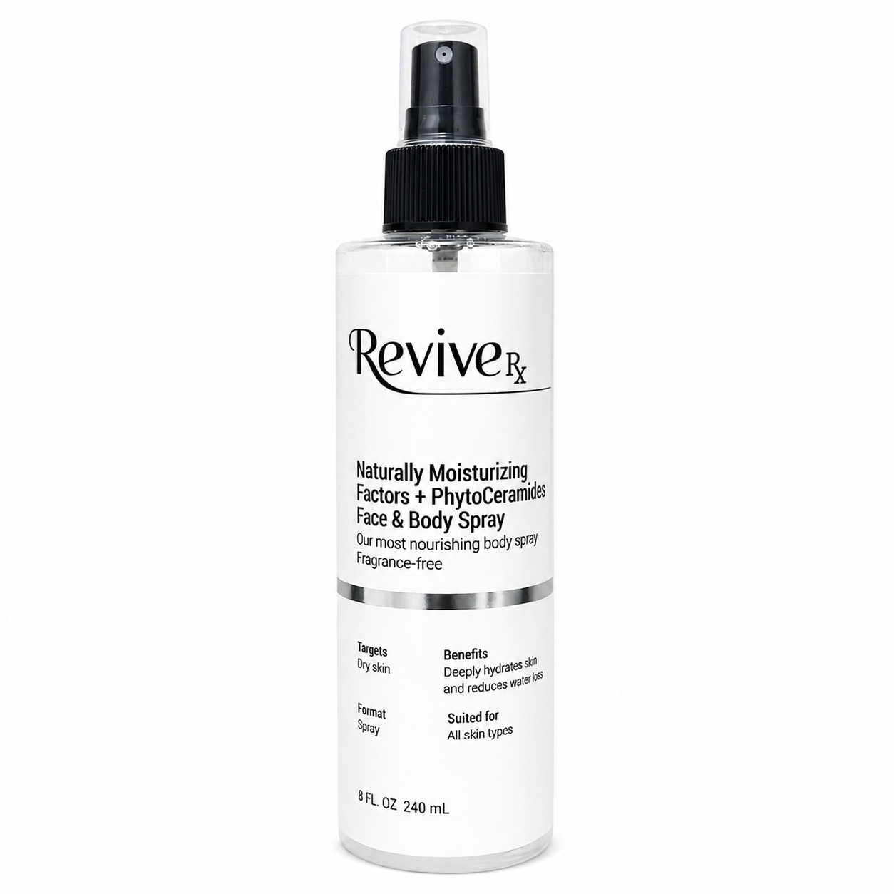 Revive Rx Naturally Moisturizing Factors + Phytoceramides Face & Body Spray