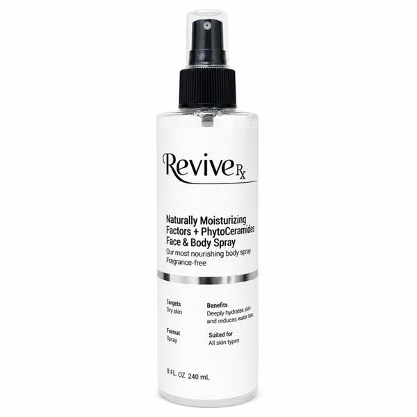 ReviveRX Spray facial y corporal hidratante naturalmente