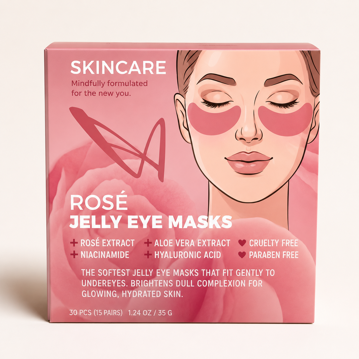 rose Jelly Eye Mask