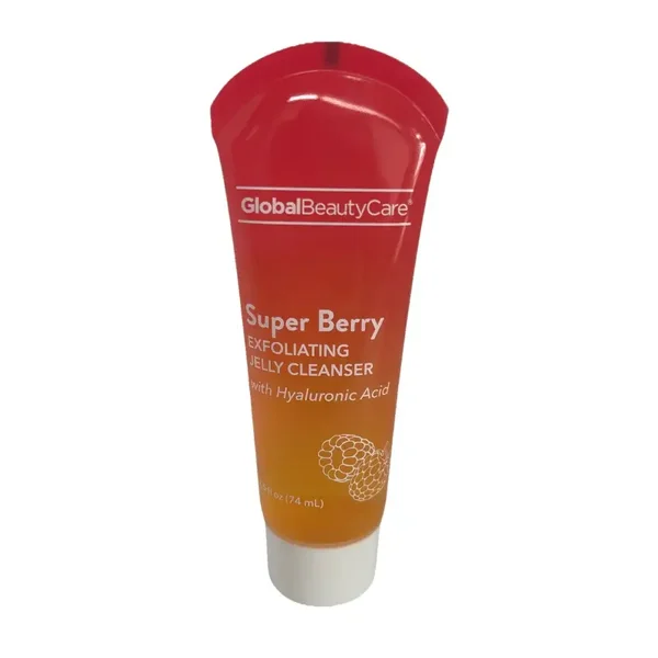 Limpiador exfoliante de gelatina Super Berry con ácido hialurónico