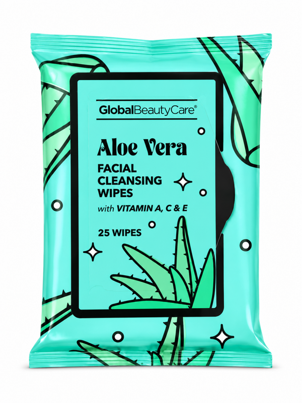 Aloe Vera de con Vitaminas A, C y E remover Wipes