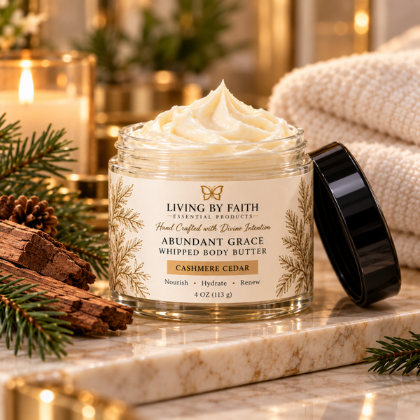 Abundant Grace Whipped Body Butter 4 oz jar