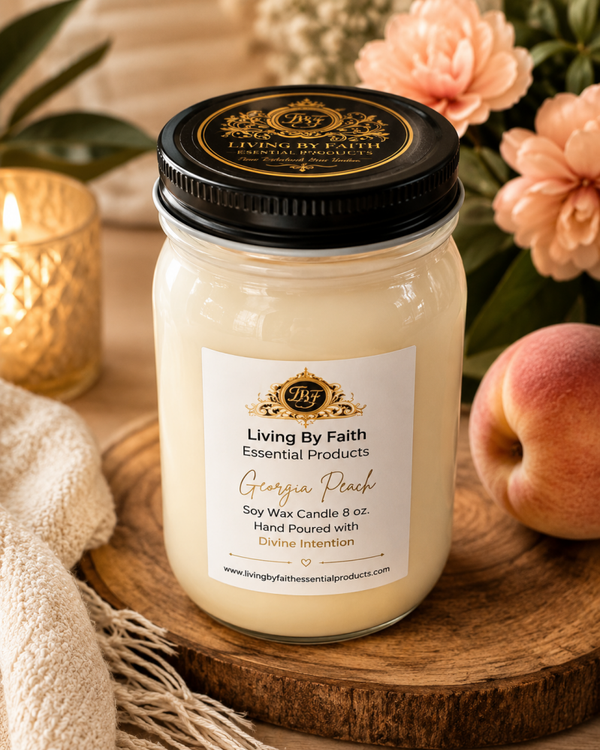 8 oz Hand Poured Soy Wax Candle
